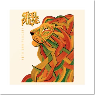 Steel Pulse Lion Steel Posters and Art